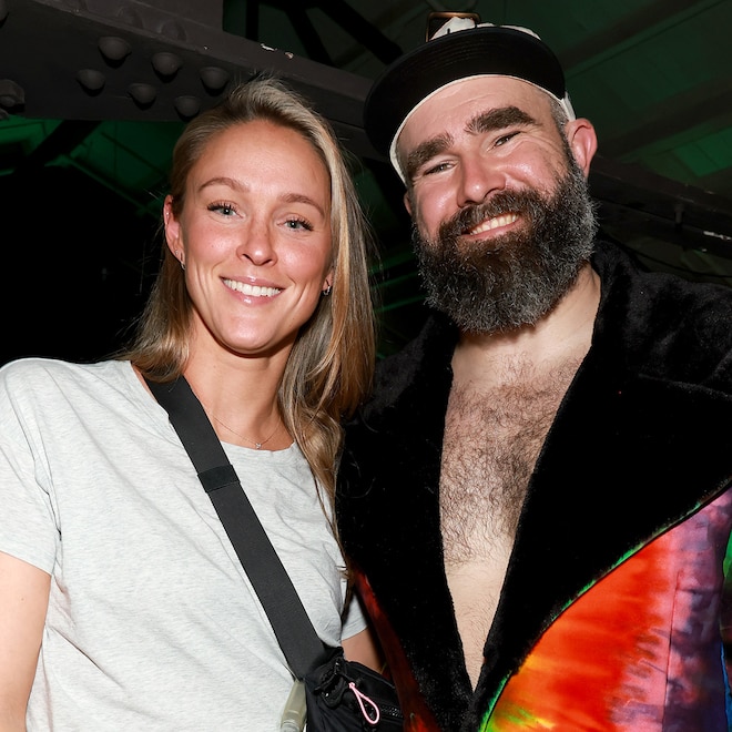 Kylie Kelce and Jason Kelce